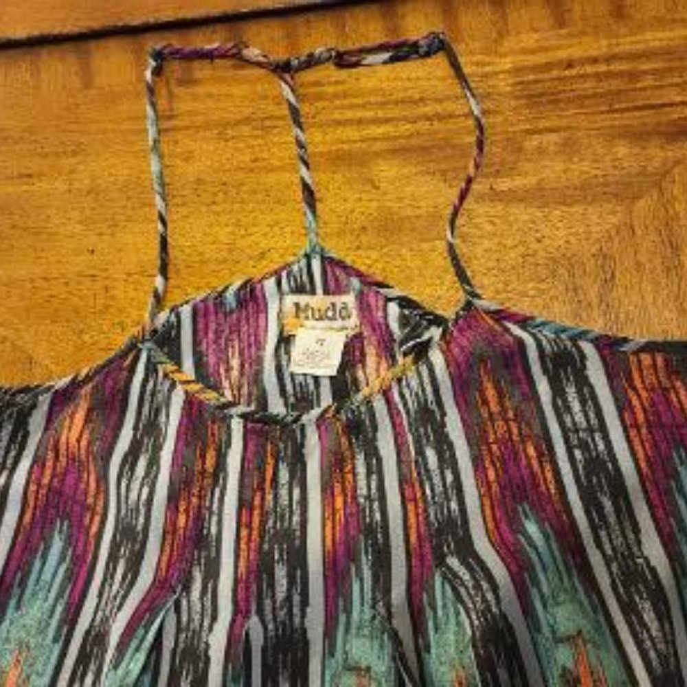 Mudd Colorful String Back Halter - Picture 3 of 8